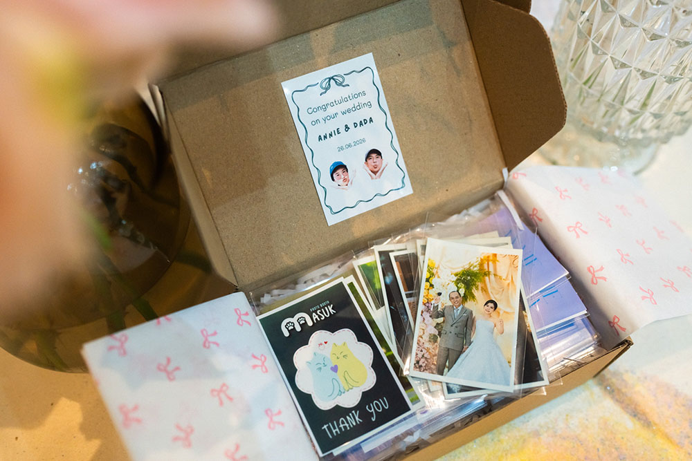 photobooth อวยพร gift box